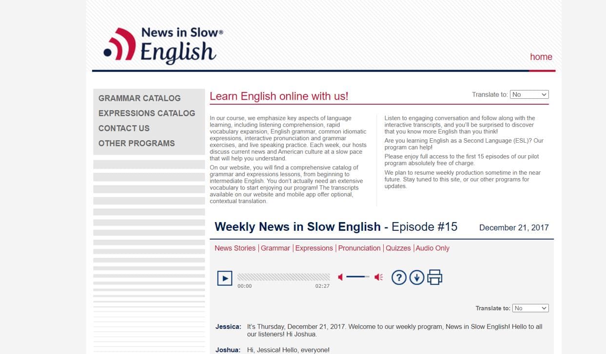 پادکست انگلیسی news in slow English.jpg