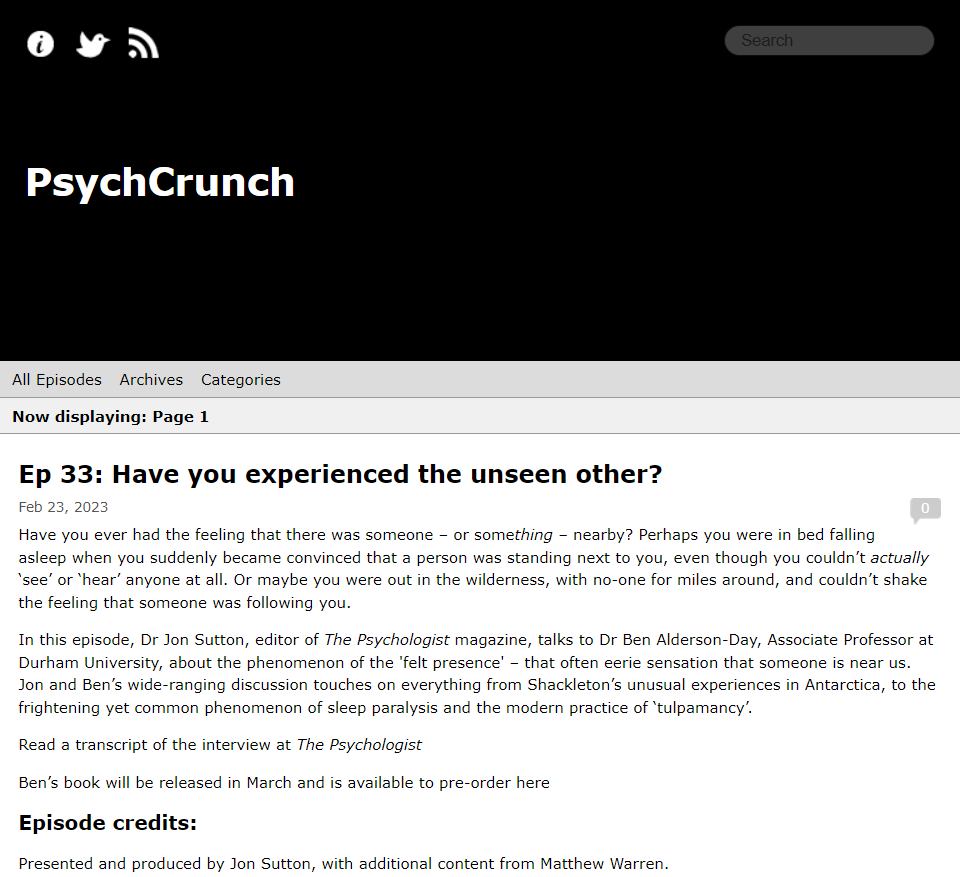 پادکست PsychCruch