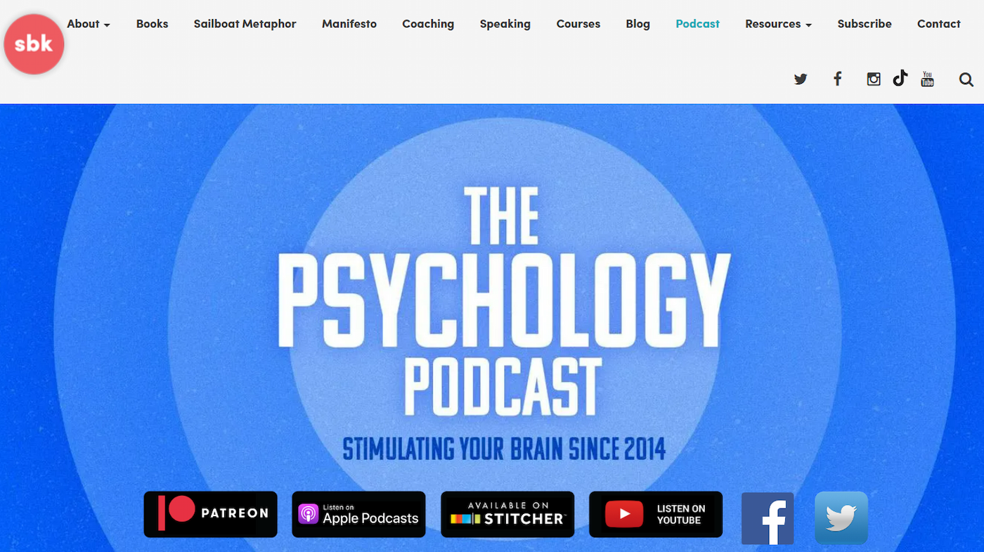 پادکست The Psychology Podcast