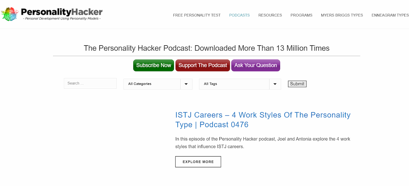 پادکست Personality Hacker