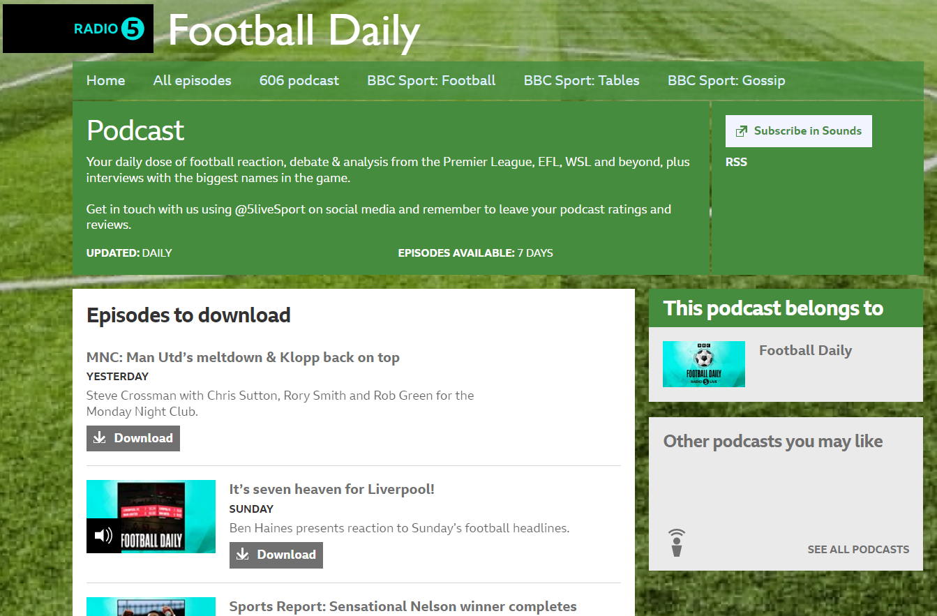 پادکست Football Daily