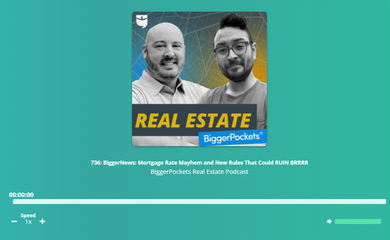 پادکست BiggerPockets Real Estate