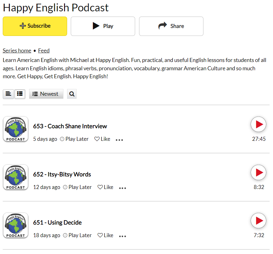 پادکست Happy English Podcast