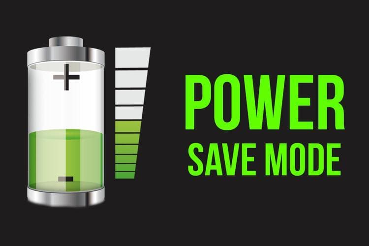 حالت power saving mode