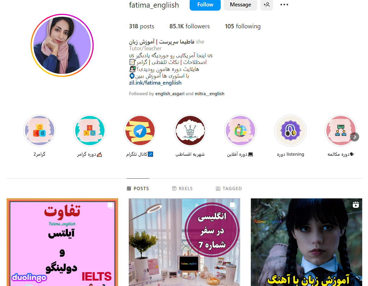پیج fatima_engliish