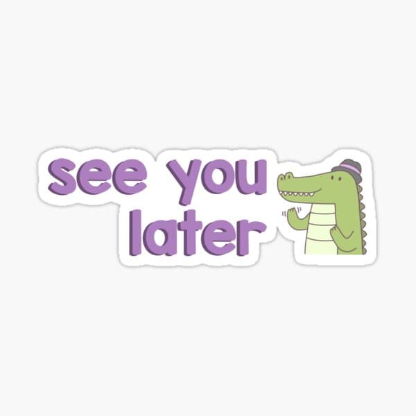 پاسخ به see you later