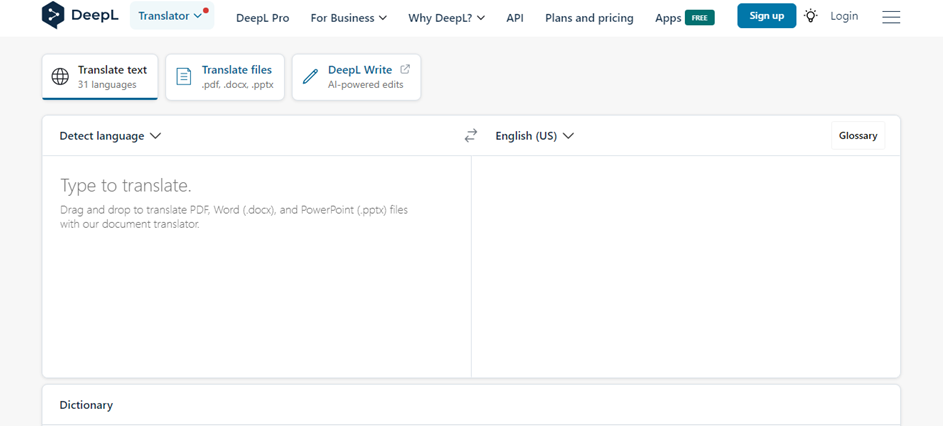 ابزار DeepL
