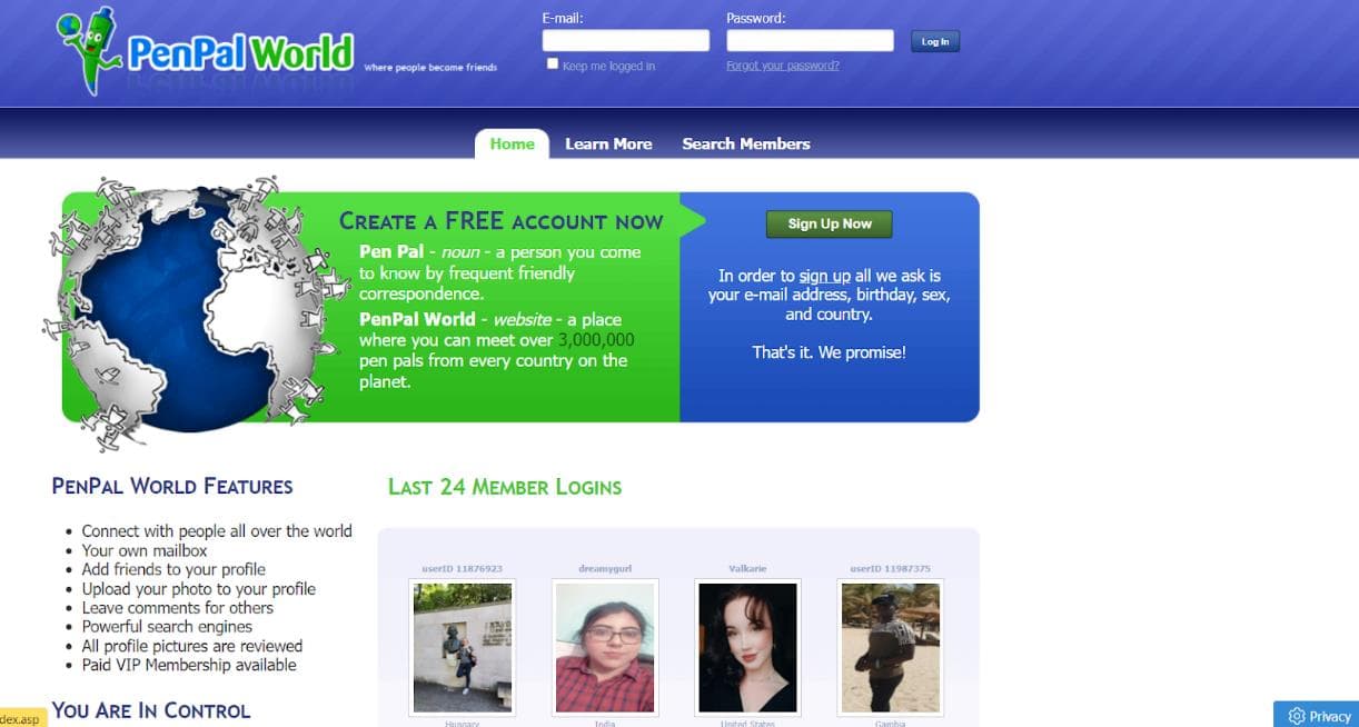 وب‌سایت penpalworld.jpg
