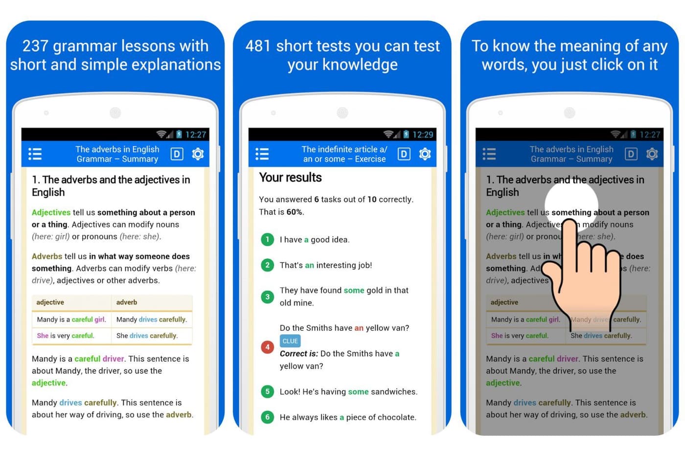اپلیکیشن Basic English Grammar