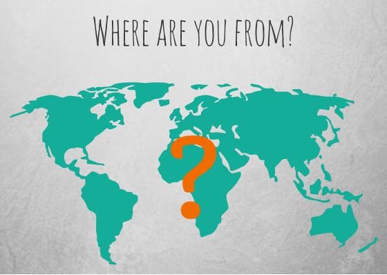 در جواب are you from Iran
