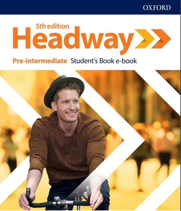 تصویری از جلد کتاب headway pre-intermediate