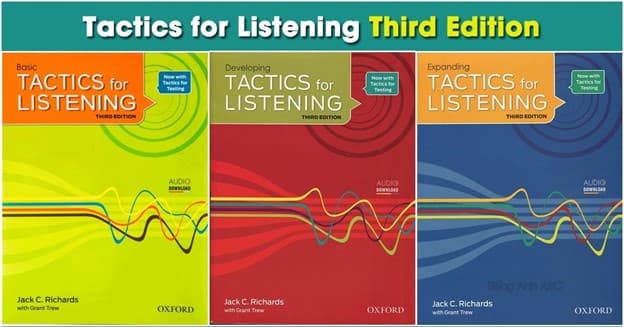 دانلود مجموعه کتاب Tactics for Listening + فایل صوتی، کتاب معلم و کتاب تمرین