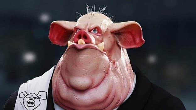 خلاصهی داستان انگلیسی Animal Farm نوشتهی George Orwell