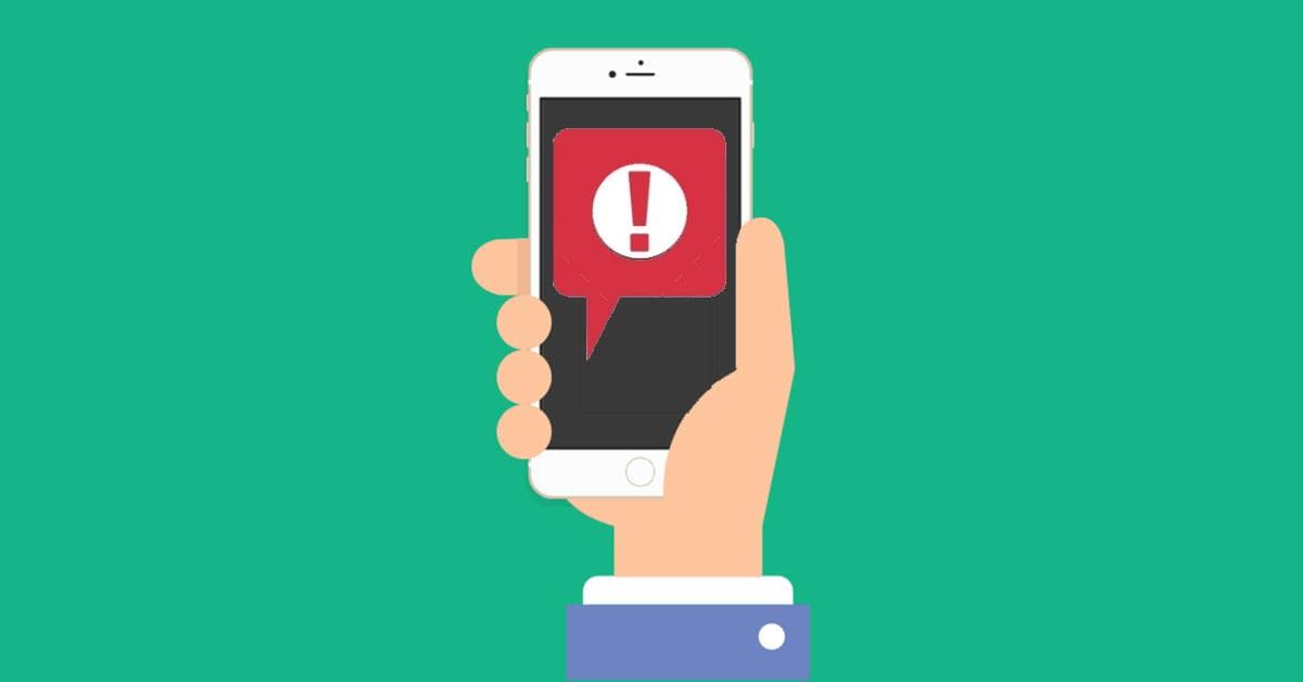 معنی جمله Not registered on network چیست؟.jpg