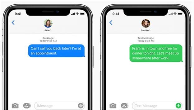 معنی جمله Sent as text message چیست؟