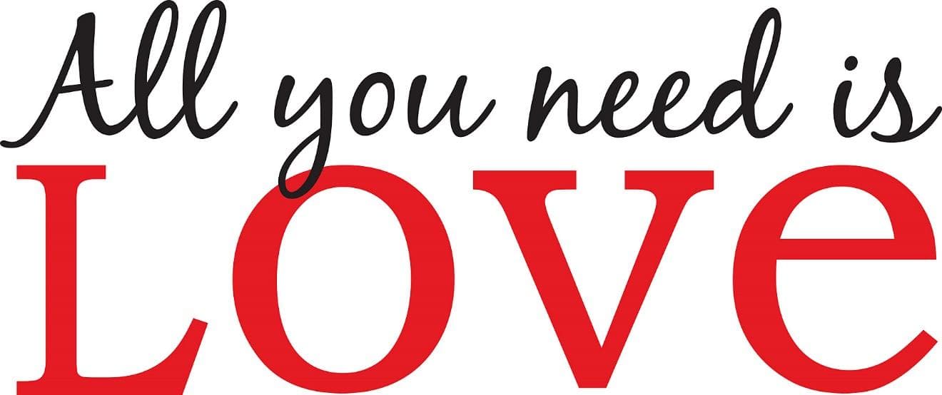معنی جمله all you need is love چیست؟.jpg
