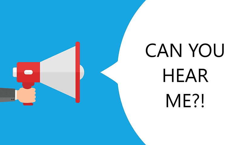 معنی جمله can you hear me چیست؟