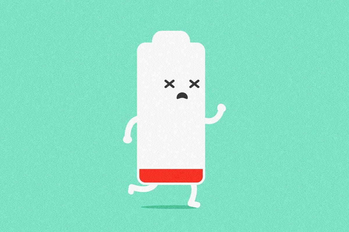معنی جمله low battery dump چیست؟