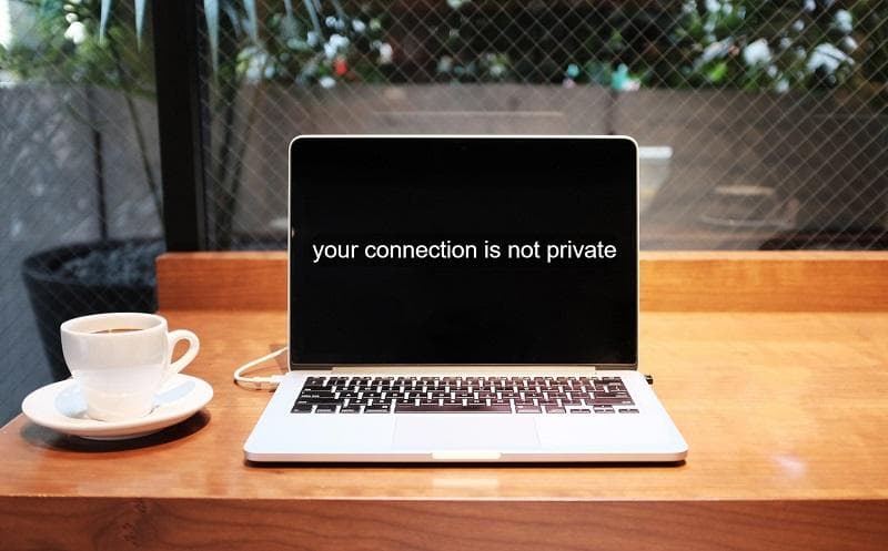 معنی جمله your connection is not private چیست؟.jpg