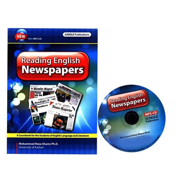 معرفی کامل و دانلود کتاب Reading English Newspapers