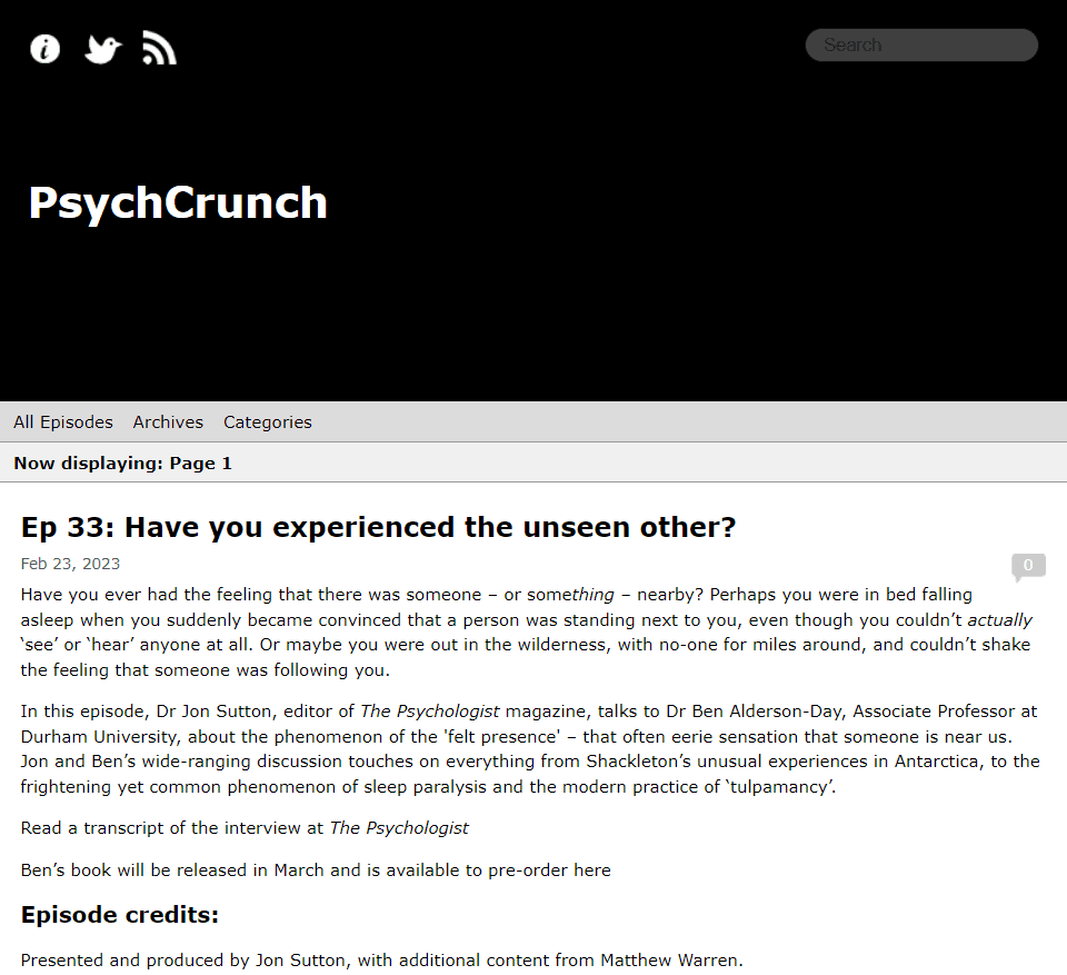پادکست PsychCruch