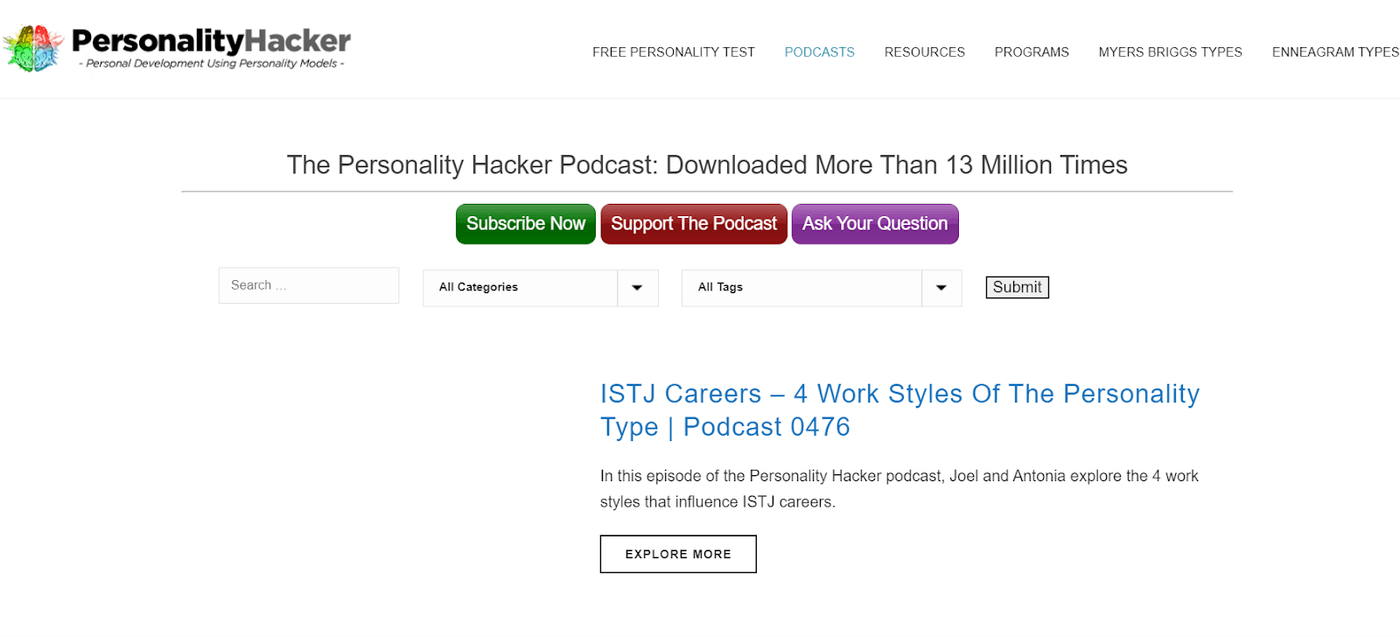 پادکست Personality Hacker