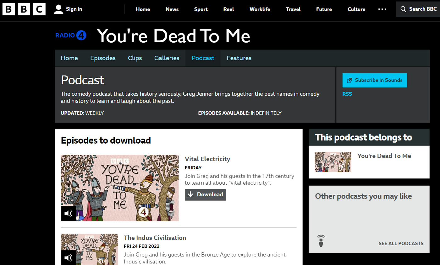 پادکست You're Dead To Me