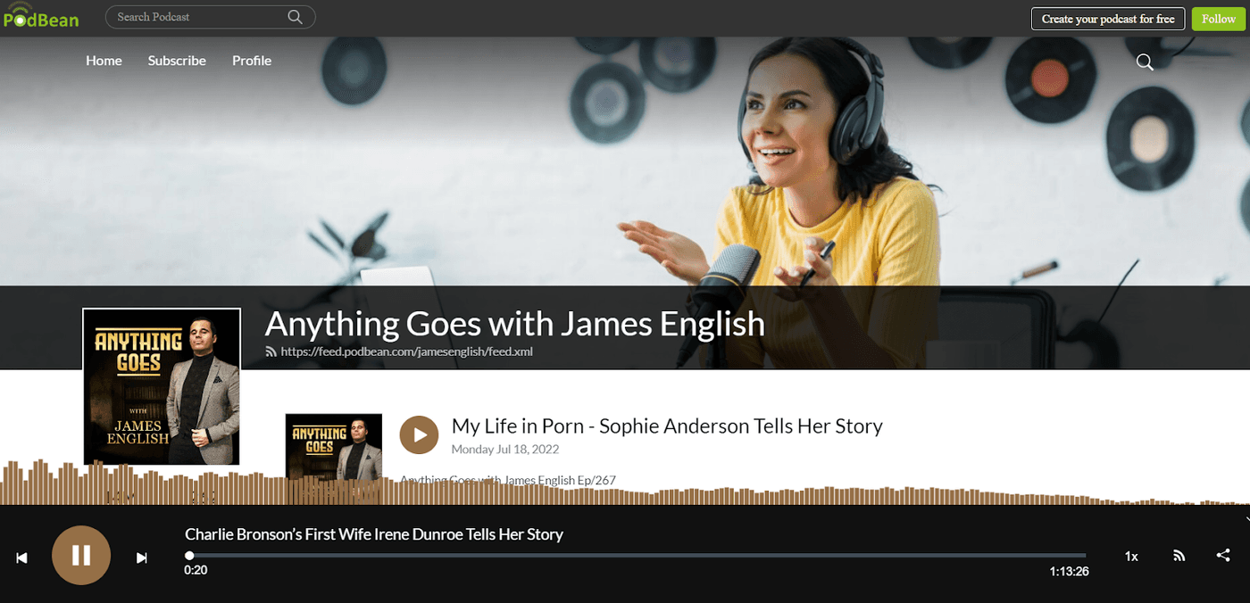 پادکست Anything Goes with James English