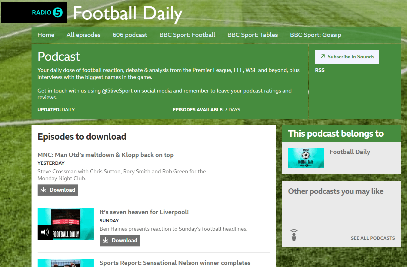 پادکست Football Daily