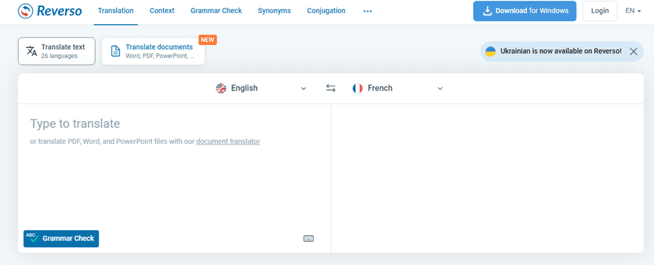 برنامۀ Reverso