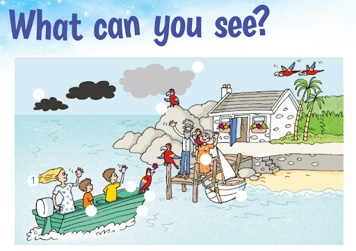 معنی جملهی what can you see چیست؟