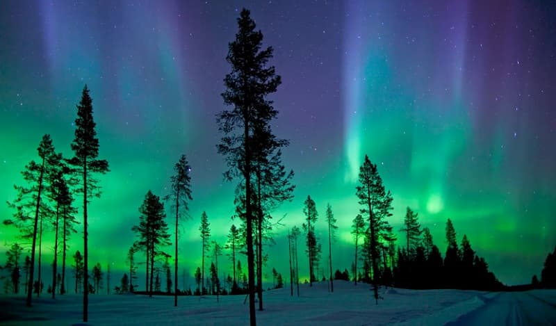 Northern Lights - عجایب هفتگانه طبیعی - شفق قطبی