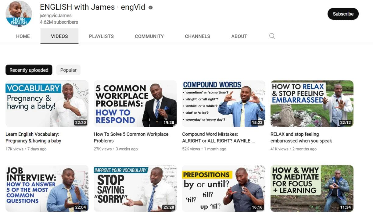 کانال یوتیوب ENGLISH with James.jpg