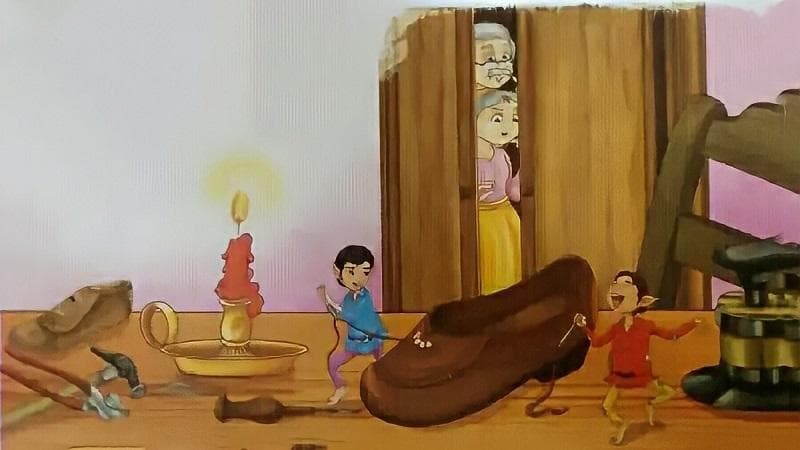 خلاصه کتاب «The shoemaker and the elves» نوشته Sue Arengo