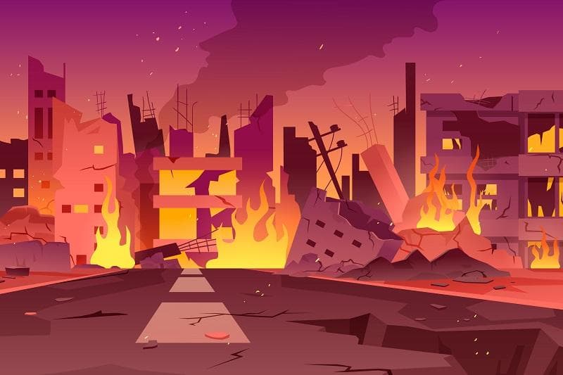 خلاصه کتاب داستان «The Earthquake» نوشته Elizabeth Laird