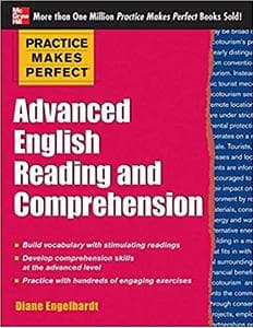 تصویری از جلد کتاب Practice Makes Perfect Advanced English Reading and Comprehension.jpg