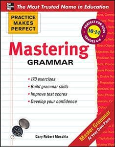 تصویری از جلد کتاب Practice Makes Perfect Mastering Grammar.jpg