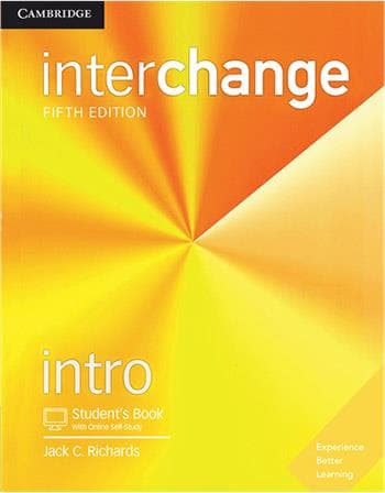 جلد کتاب interchange intro