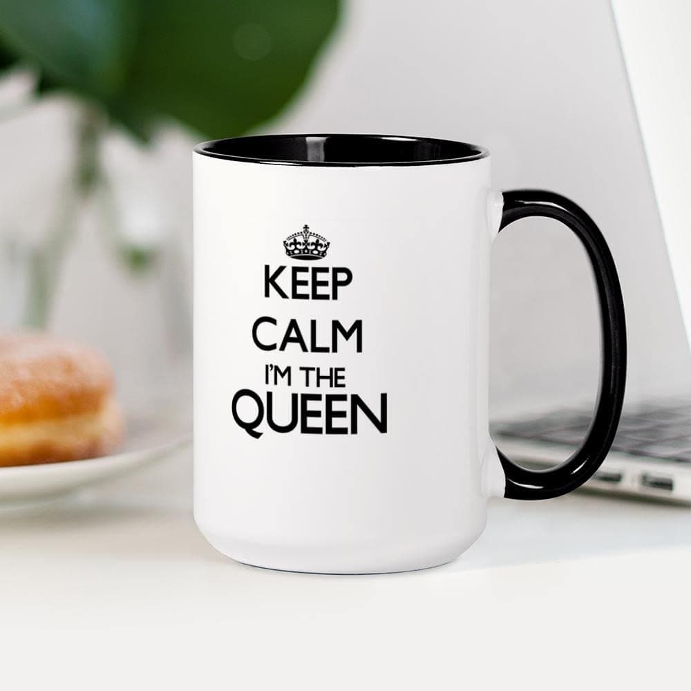 معنی جمله keep calm I’m queen چیست؟.jpg