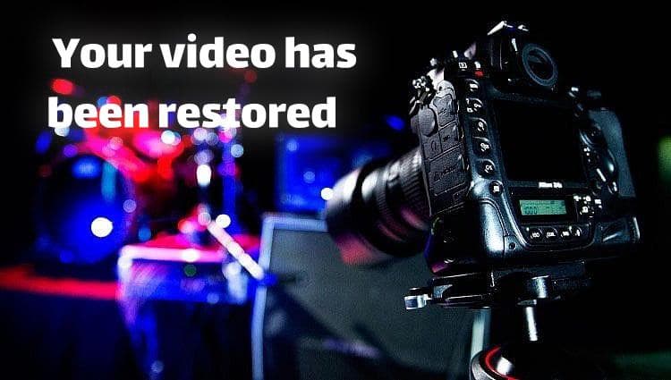معنی جمله your video has been restored چیست؟.jpg