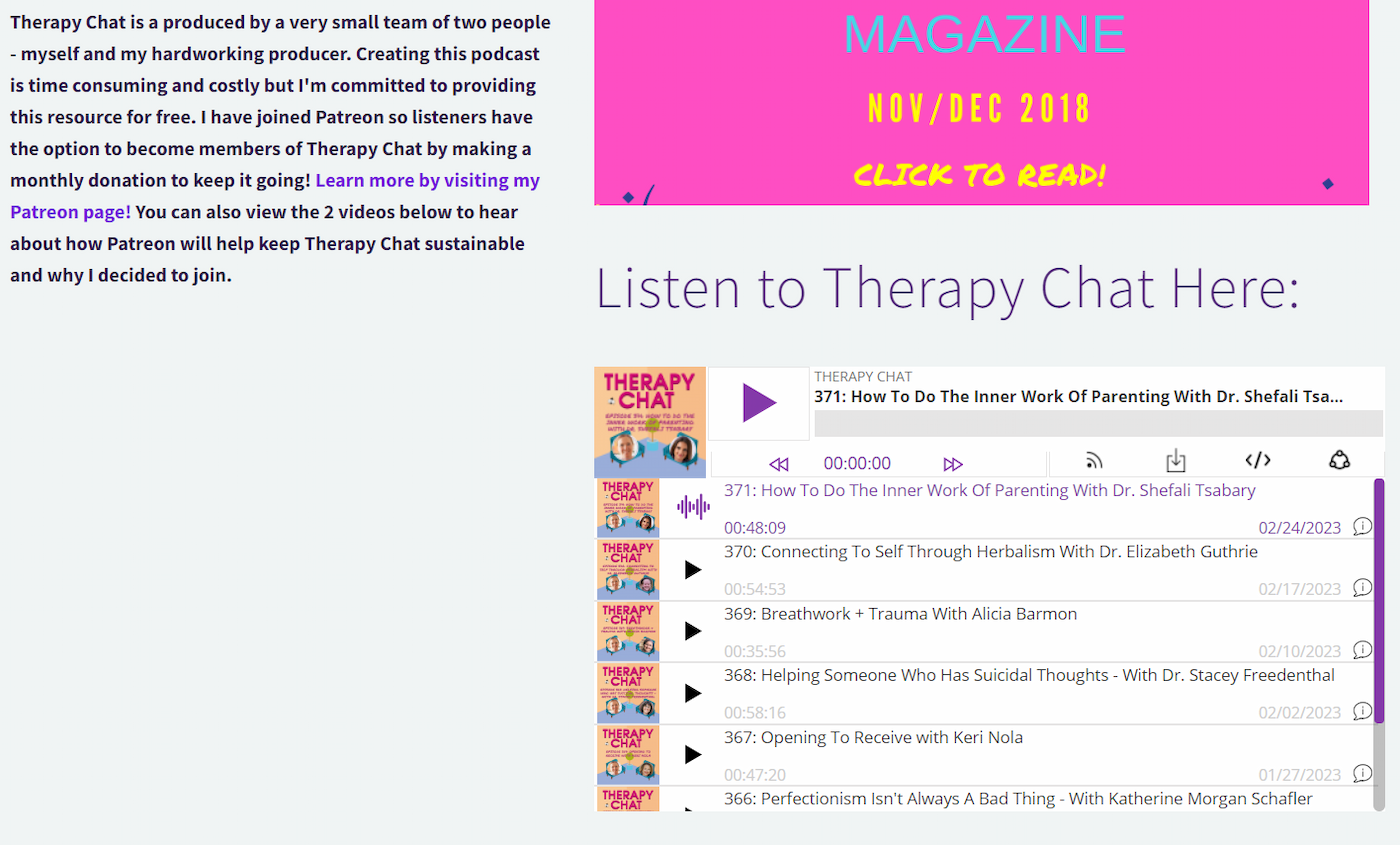 پادکست Therapy Chat Podcast