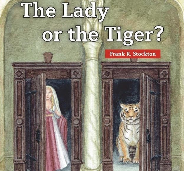ترجمهی داستان کوتاه The Lady, or the Tiger نوشتهی Frank R. Stockton