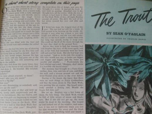 ترجمهی داستان کوتاه (The Trout) نوشتهی Sean O'Faolain